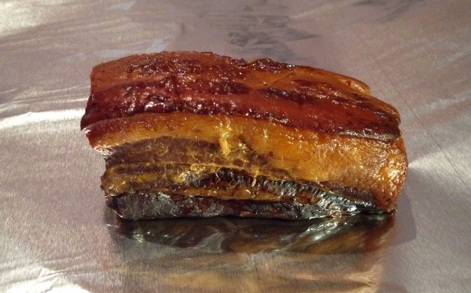 Homegating101 CiderBraised Pork Belly Quesadillas!!