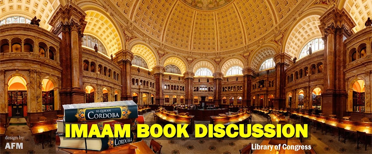 IMAAM BOOK DISCUSSION