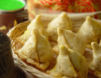 Samosa de Vegetais (vegana)