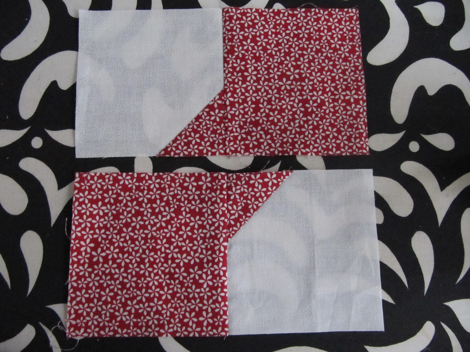 Sew Many Ways... Bow Tie Quilt Block Tutorial...A "Charm" ing Block