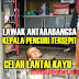 Kepala Pencuri Tersepit Celah Lantai Kayu di Dungun (3 Gambar)