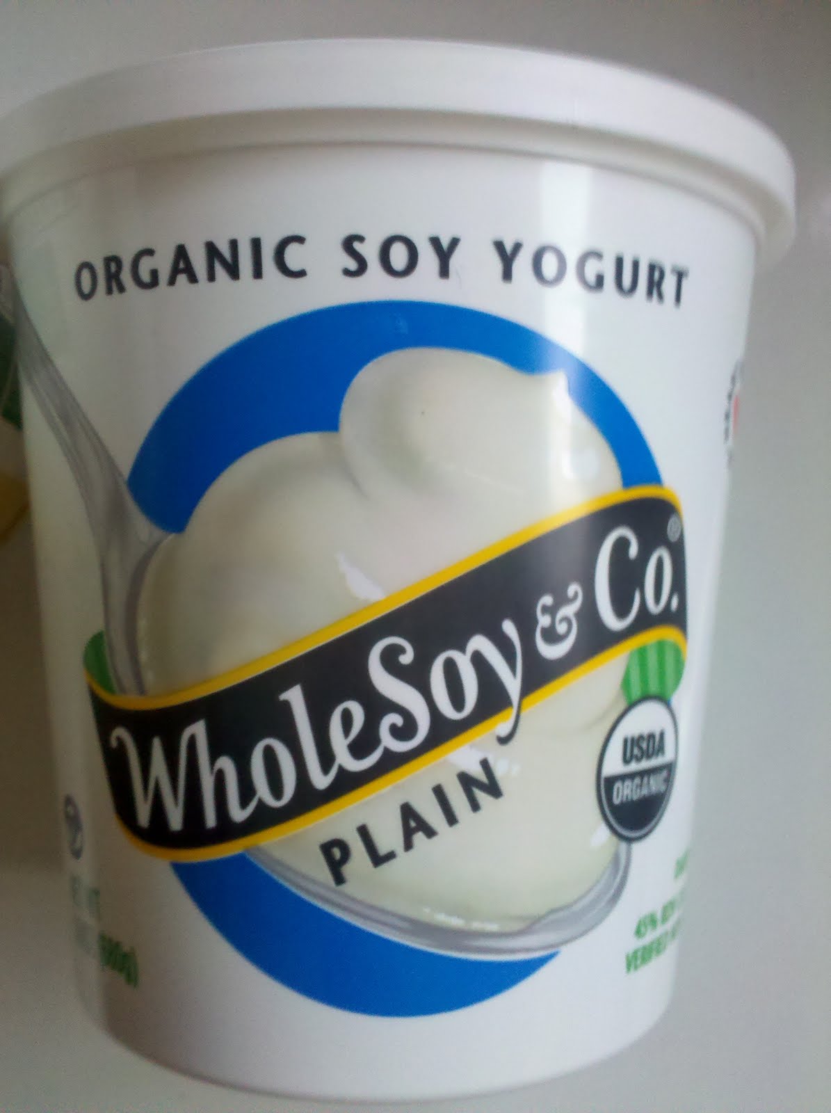 Vegan Is Hip! Eating right is not that hard. With Vanilla Soy Yogurt
