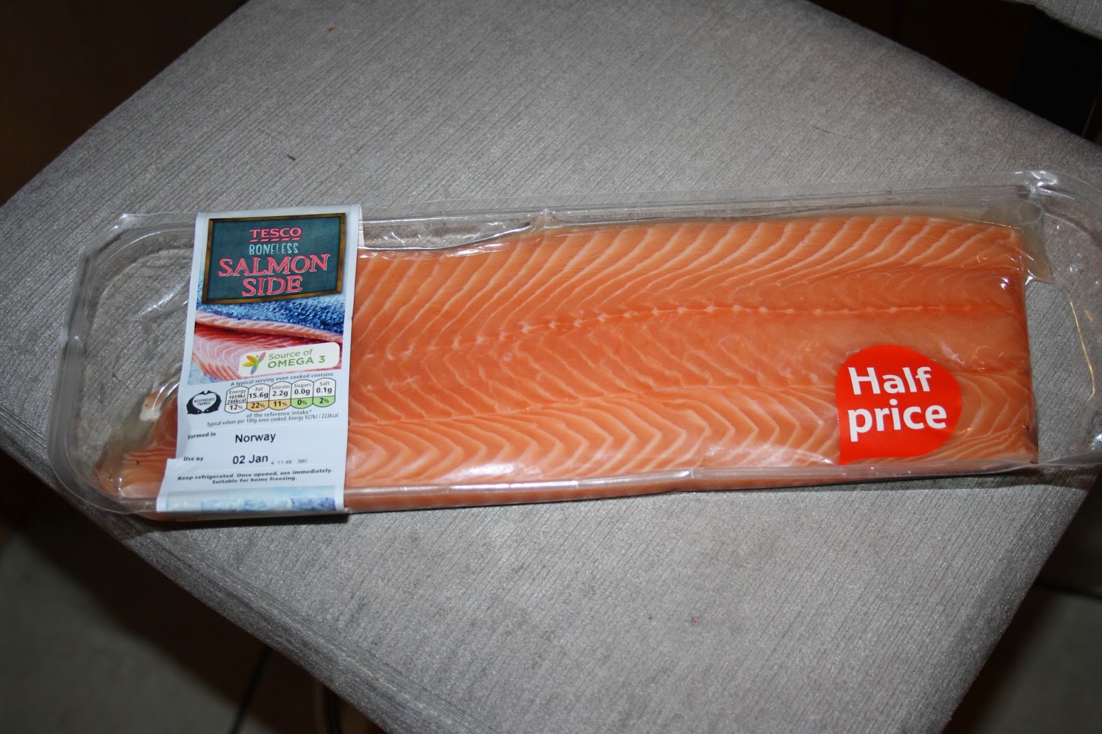 Caroline Makes.... Salmon Cooked in the Dishwasher