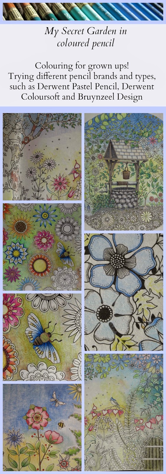 To Make My Hours Of Happy Colouring Even More Fun And Interesting I Decided Try Different Brands Types