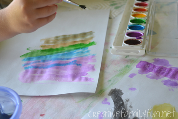 coral reef watercolor art