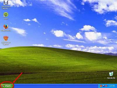 Learn how to disable show or don't show hidden files and folders in windowsXP step1 Learn how to disable show or don't show hidden files and folders in windowsXP step1