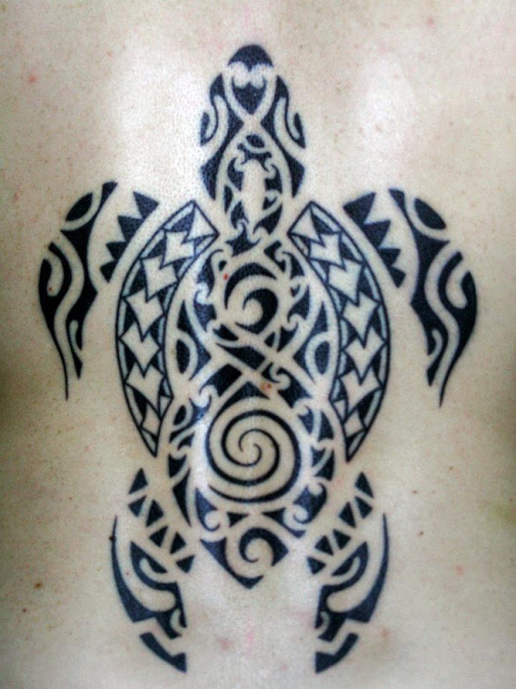 polynesian turtle tattoo