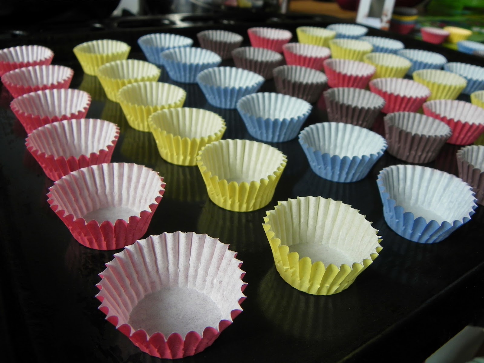Life in colour Chocolate Baby Muffins with chocolate chips