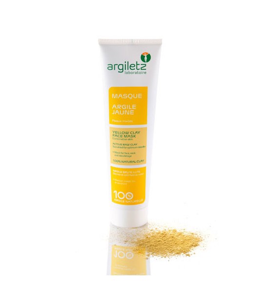 DYWYHSM product crush ARGILETZ YELLOW CLAY FACE MASK