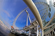 The London EyeFish Eye (london eye)