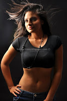 Anuhya, reddy, hot, navel, and, thigh, show