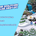 Encontro no aplicativo do Club Penguin com Megg: Esculturas de neve