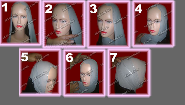 Model Memakai Jilbab
