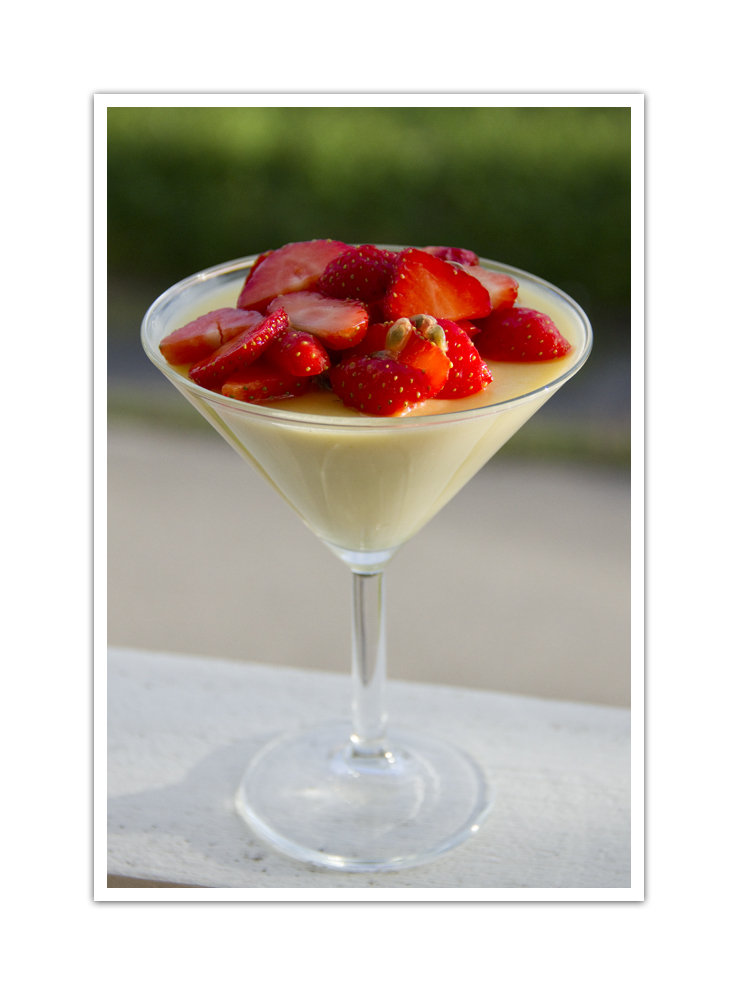 pannacotta med vit choklad pannacotta med vit choklad