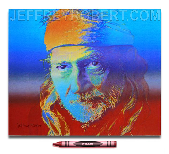 Jeffrey Robert The Crayon Artist® FAMOUS FACES CREATED WITH A BOX OF