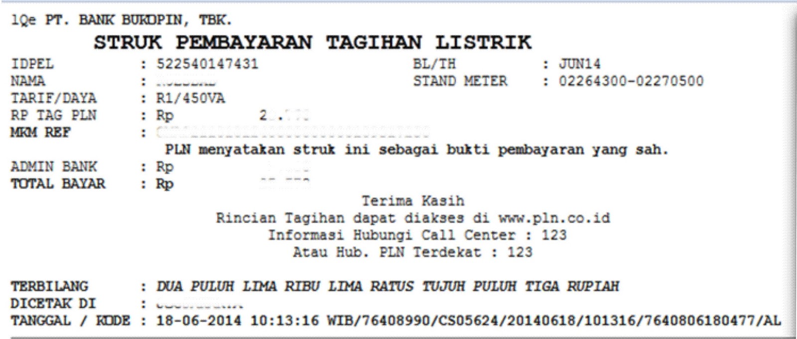 Cara Transaksi PLN Pasca bayar dan TOKEN GRIYA BAYAR