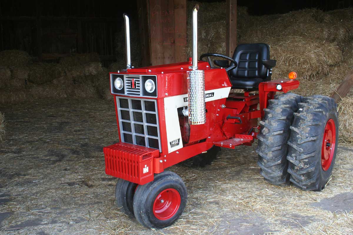 The Little Tractor Co 1468 trike and 1206 wide front...