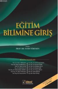 Eğitim Bilimlerine Giriş Ders Kitabı örneği