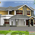 Kerala style home with courtyard in 2500 sq.feet