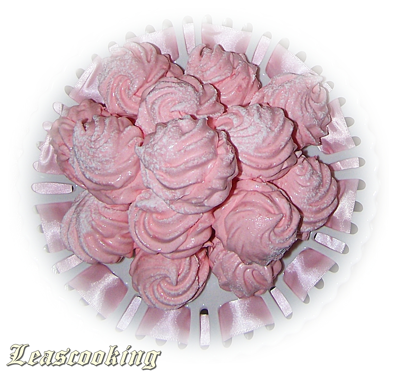 Lea's Cooking Raspberry Marshmallow "Zefir" (Зефир)