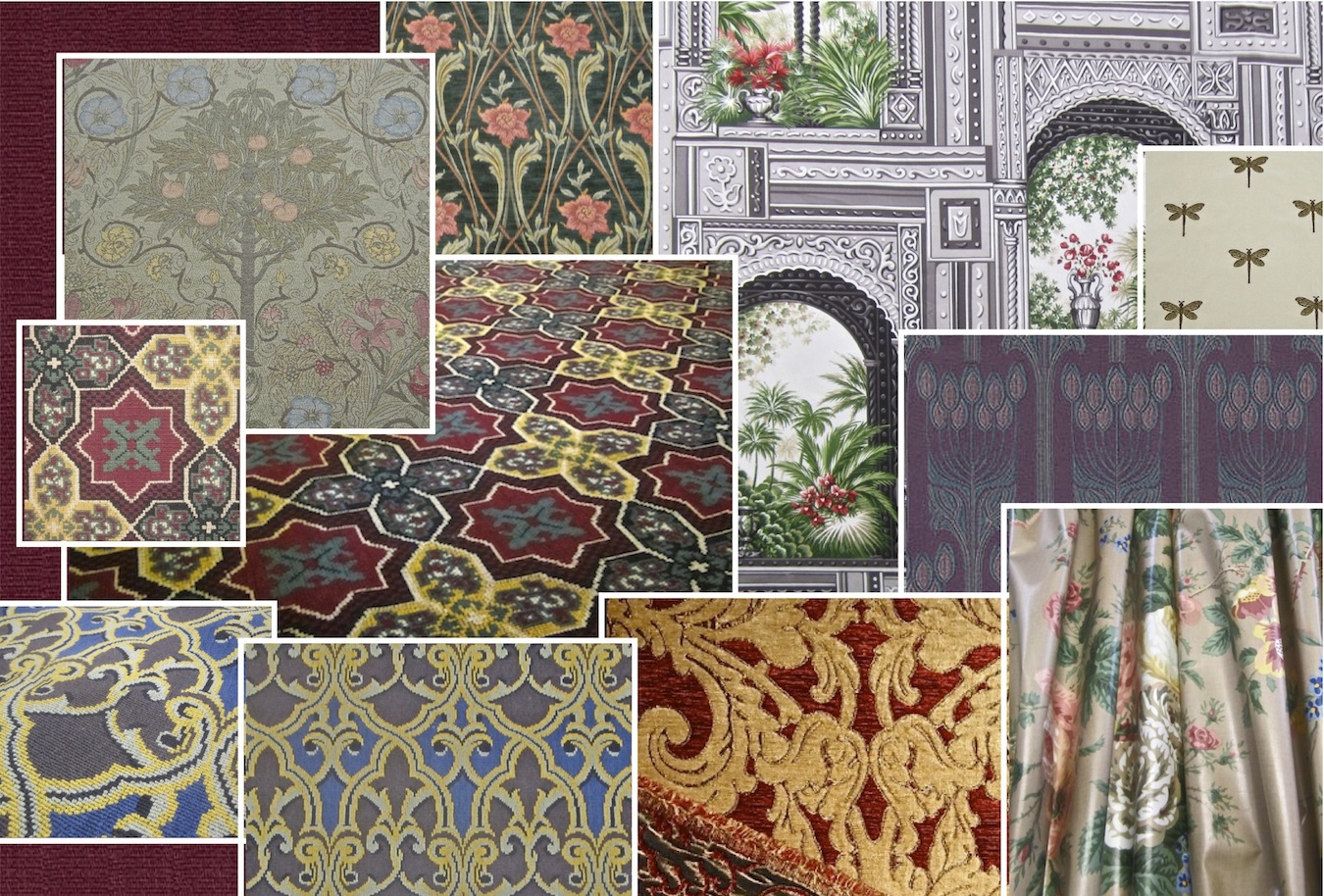 new gothic victorian arts crafts aesthetic eastlake art nouveau fabrics just arrived at restoration fabrics and trims a treasure trove including