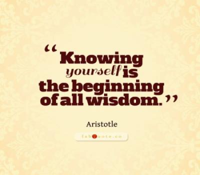 Knowing your self