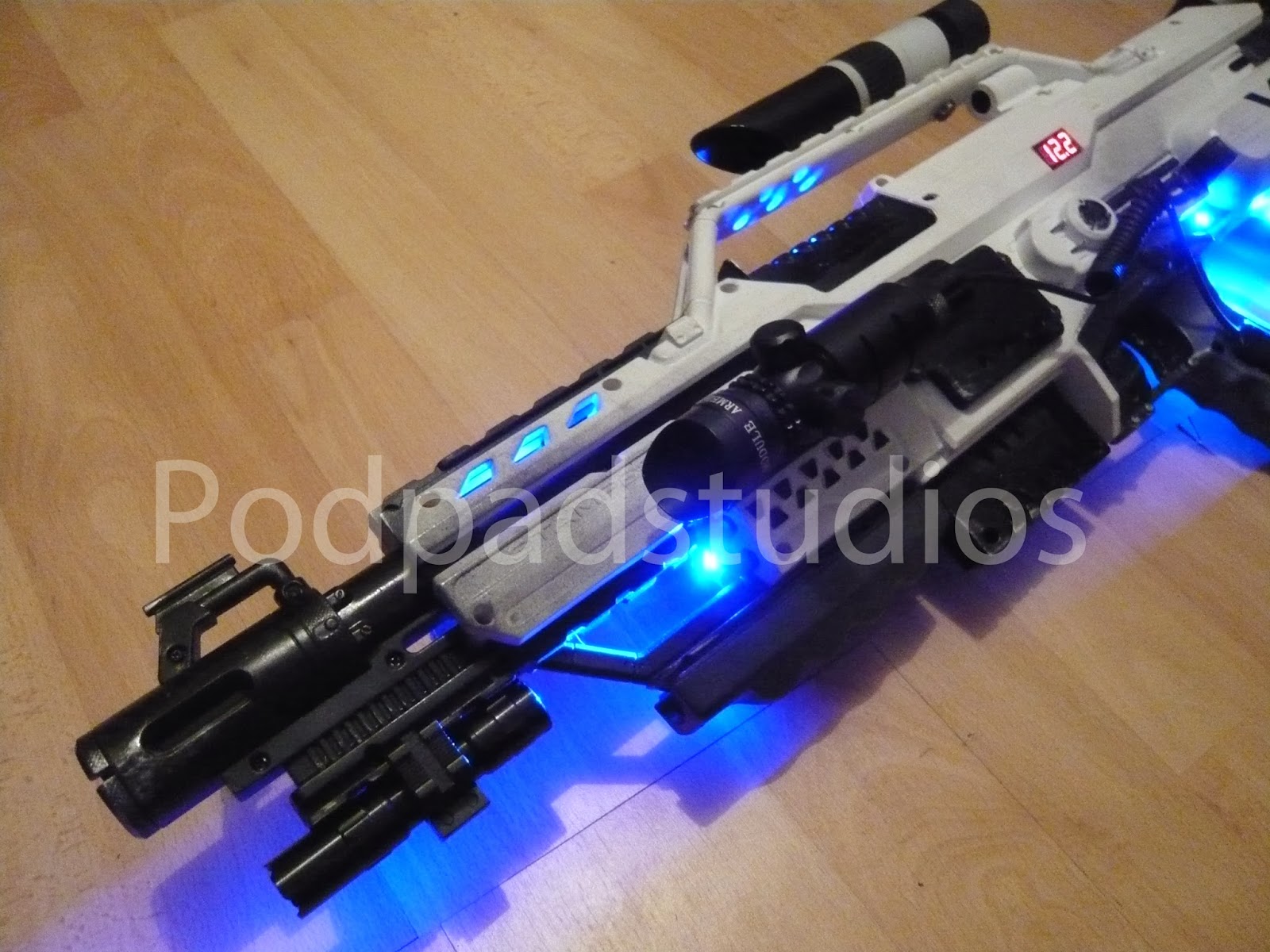 nerf led mod
