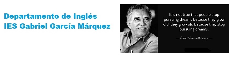 Departamento de Inglés   IES Gabriel García Marquez