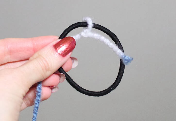 Gina Michele diy crochet hair ties