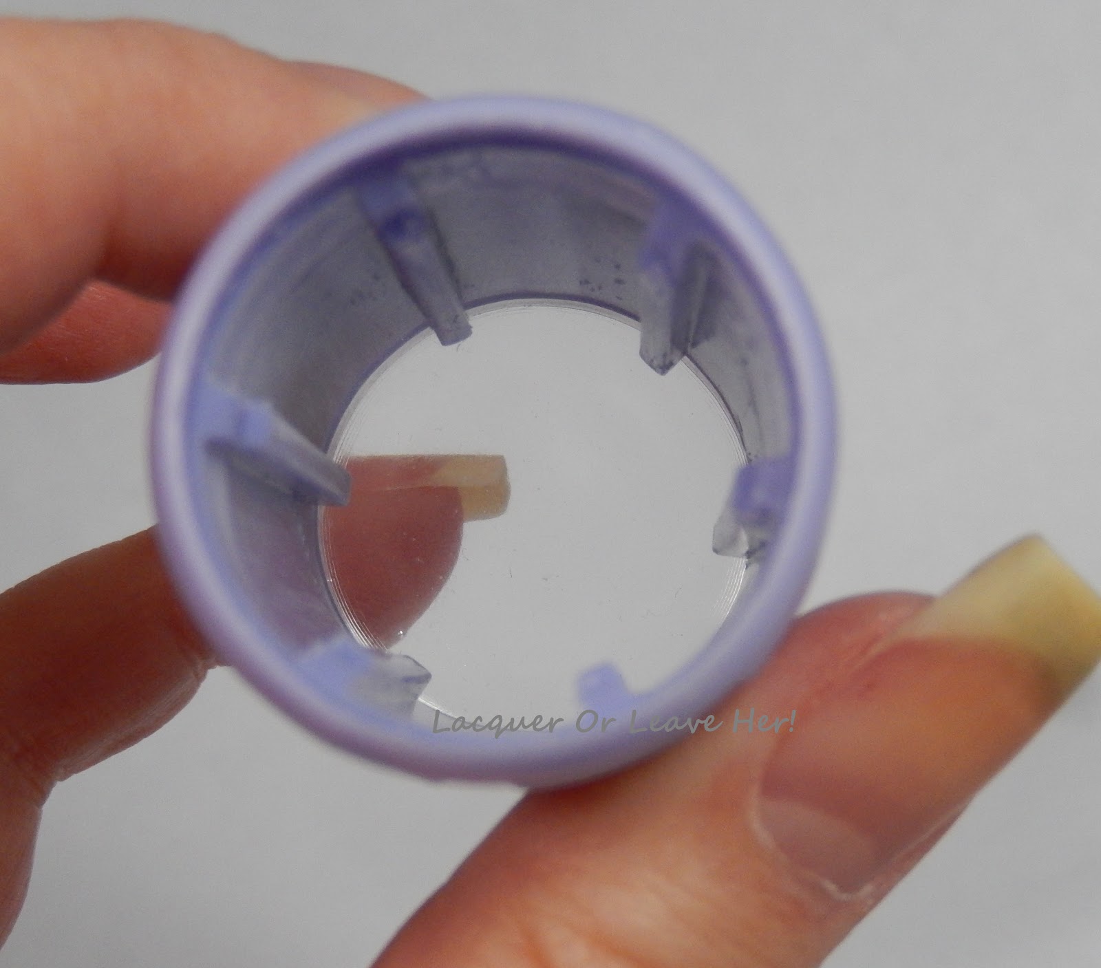 Lacquer or Leave Her! Review & mani Clear Jelly Stamper