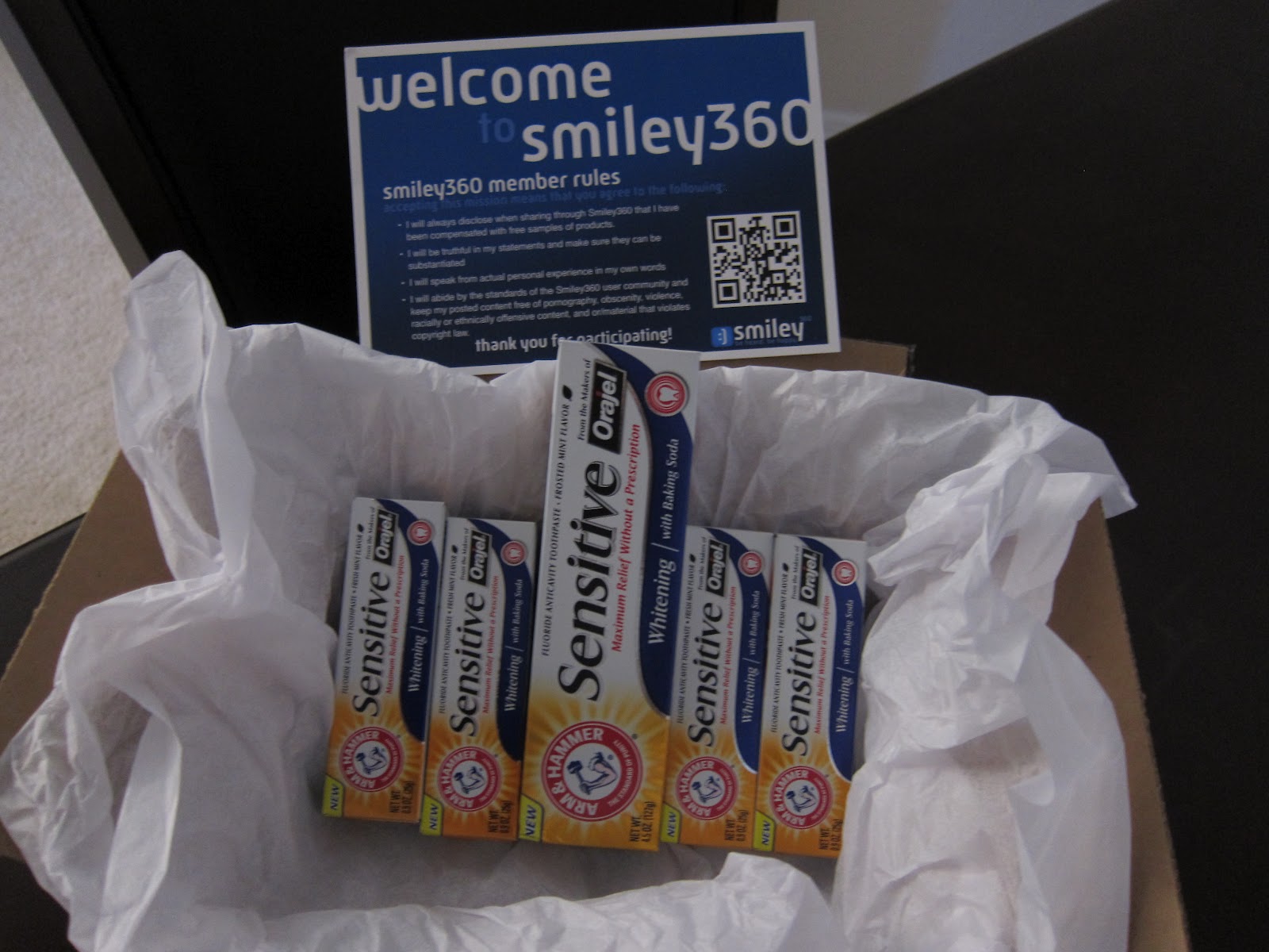 Cynamin's Two Cents Arm & Hammer Sensitive Orajel Toothpaste