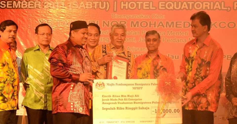 Jeruk Madu Pak Ali Menang Anugerah Usahawan Terbaik Pulau ...