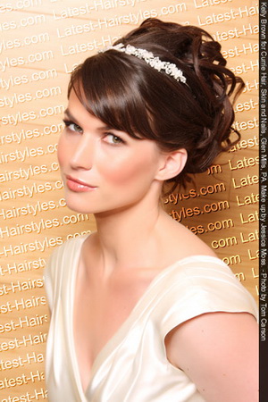Wedding Updo Hairstyle Updo Hairstyle Ideas For 2011