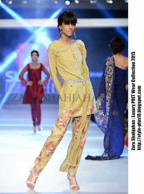 Karandi Shift Shirt With Floral Pants By Zara Shahjahan shift-shirt-made-of-karandi-zara-shahajahan-luxury-pret-2015