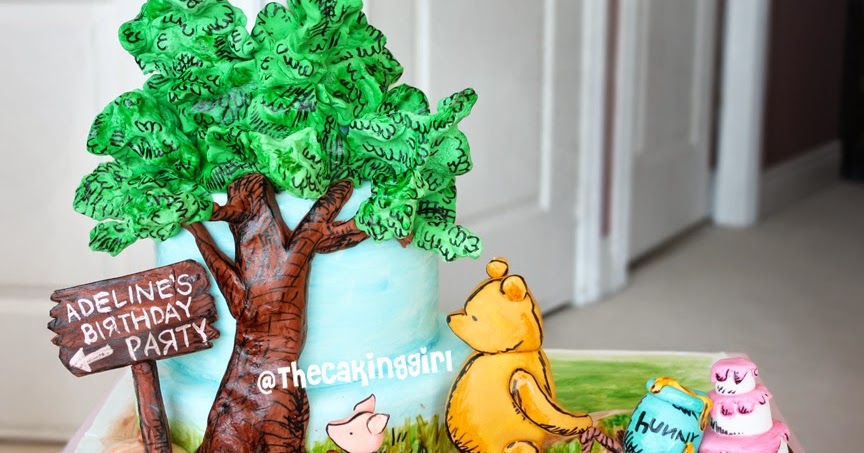 Thecakinggirl Classic Winnie The Pooh Cake