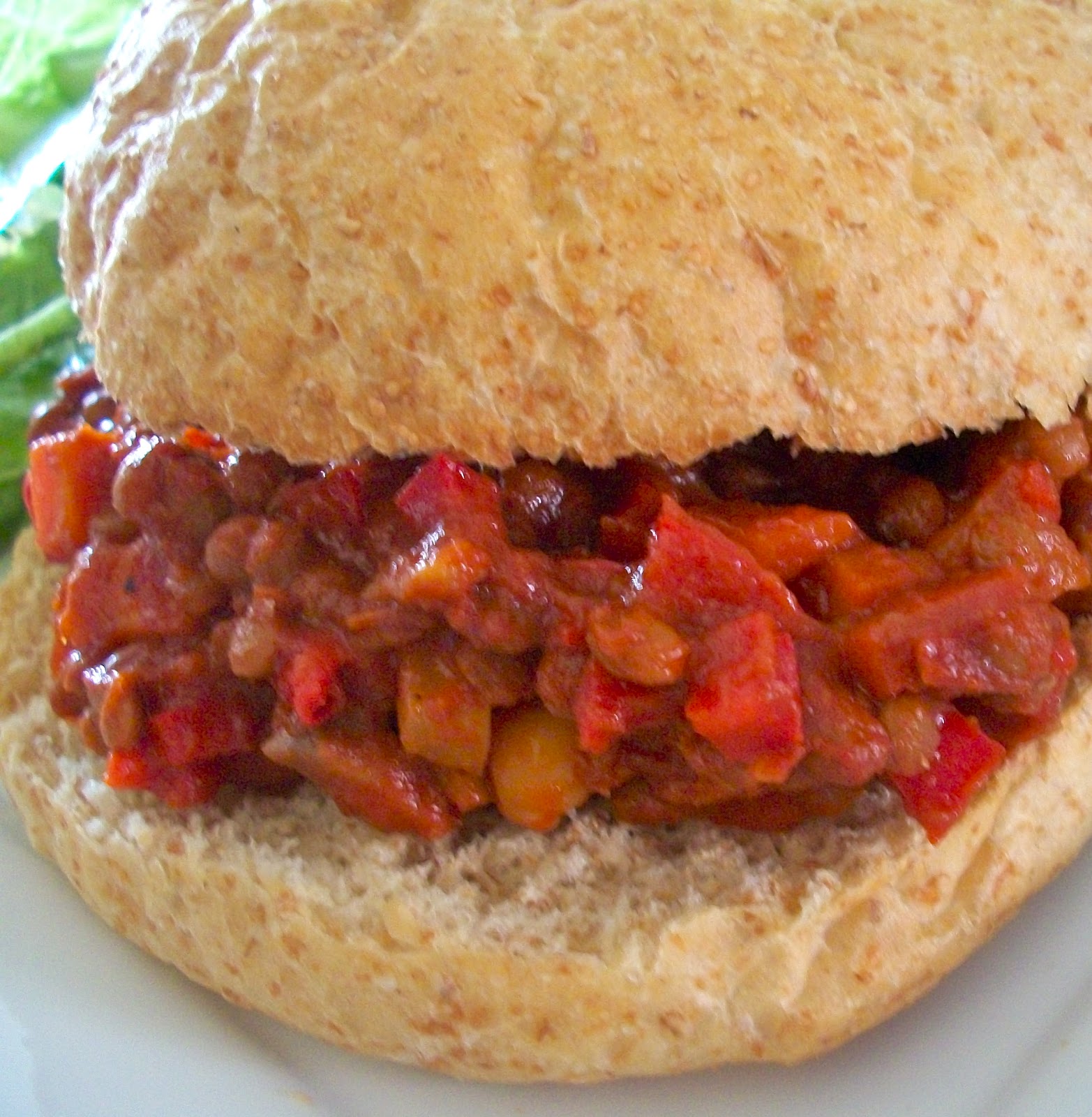 Brooke Bakes Vegetarian Sloppy Joes