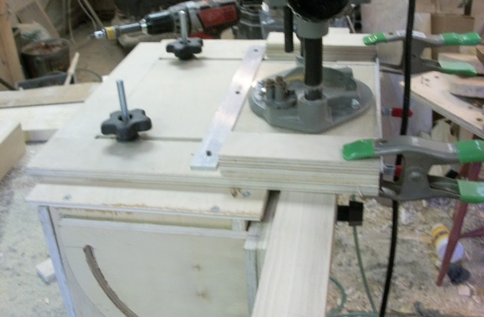Letters from the Chair Mortise and Tenon Router jig