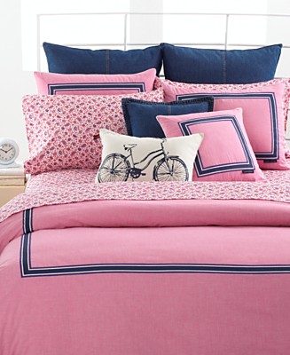 pink tommy hilfiger comforter