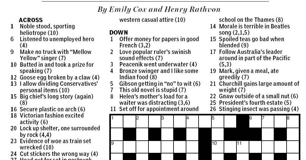 mellow yellow singer crossword clue