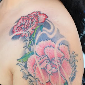 carnation flower tattoo designs carnation flower tattoo designs