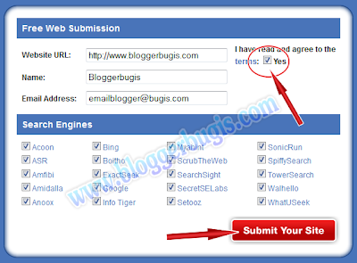 cara mendaftarkan blog ke search engine, cara submite blog, submite blog ke google, daftar blog ke yahoo, mendaftarkan blog ke bing, cara mendafatarkan blog ke semua mesin pencari 