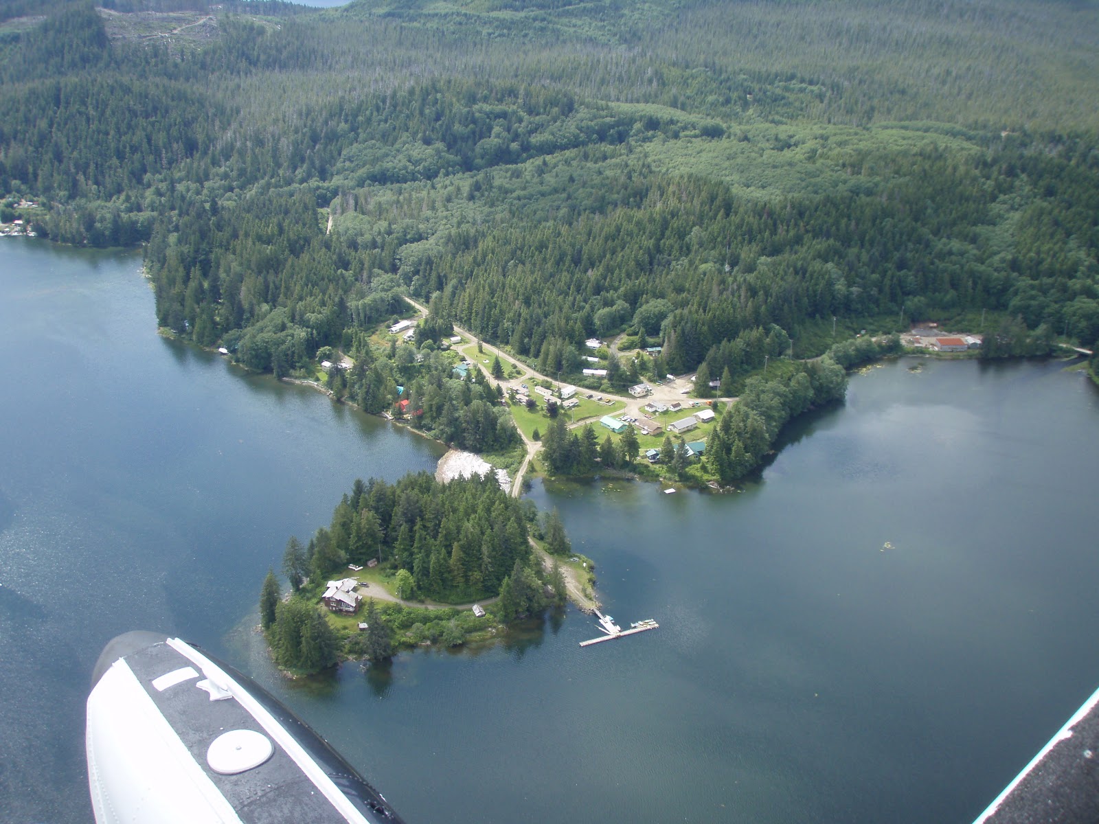 BC Oceanfront Winter Harbour