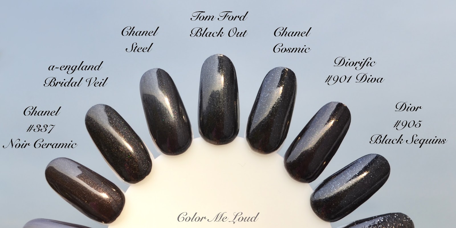 Tom Ford Nail Lacquer Black Out for Holiday 2015 Noir Collection, Review,  Swatch, Comparison & FOTD