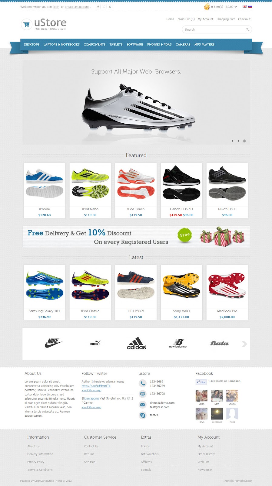 uStore–Premium-OpenCart-Theme