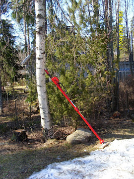 Ongelmapuiden kaatoja pihoista Stalpen kaadonsuuntaajan ja lompakkotaljan kanssa