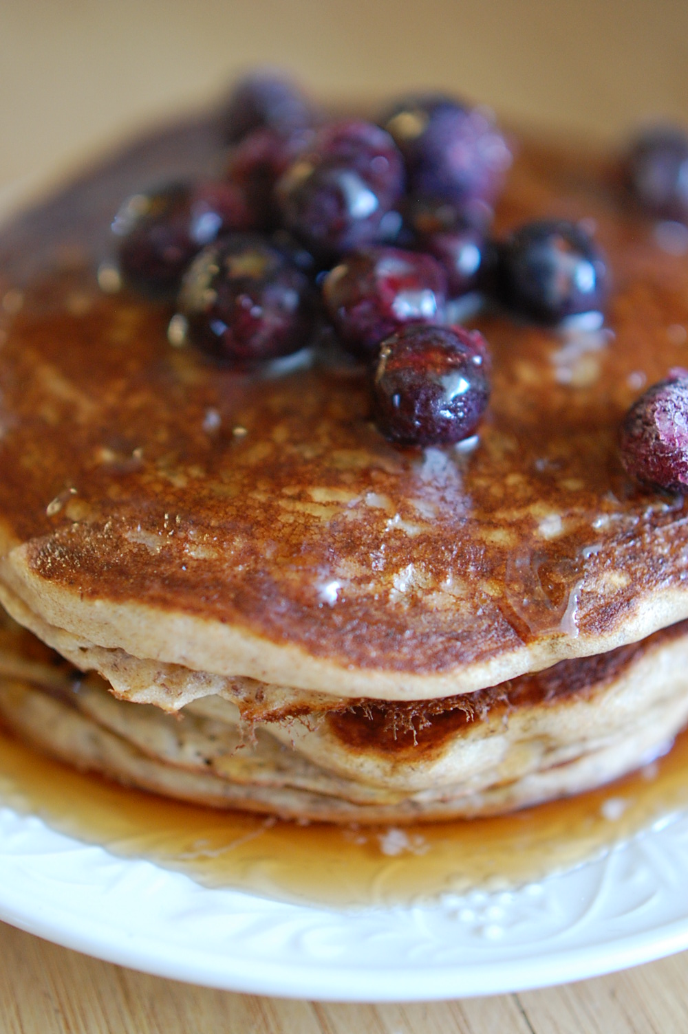 Food, Fun & Life Honey Oat & Flax Pancakes