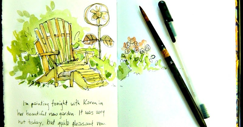 In and Out of The Studio: In Karen's new Garden