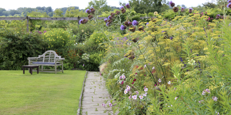 Havefolket: blomstring som rumdeler