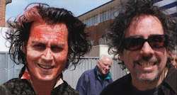 Johnny and Tim Burton