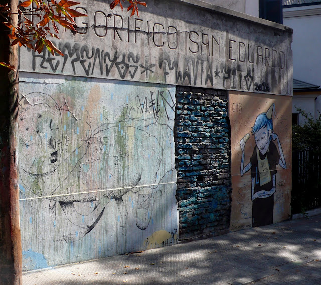 street art in santiago de chile barrio bellavista arte callejero